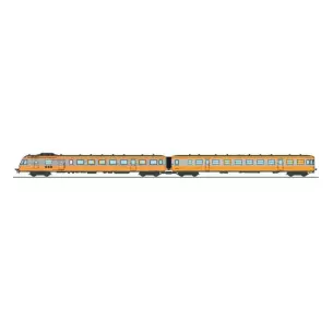 RGP XBD-2726 diesel railcar with XRABx-7728 trailer Metz Sablons depot delivered in orange/grey metal