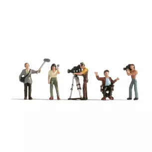 Equipe de tournage de films - NOCH 15573 - HO 1/87