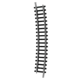 Rail courbe Minitrix R4 rayon 362.6 mm 15° - N : 1/160 - code 80 - 14927