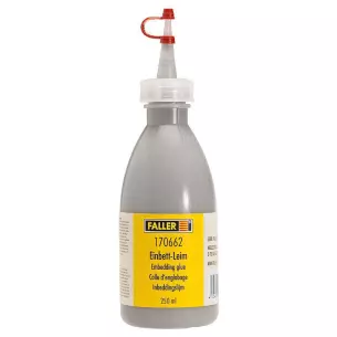 Colle à ballast de couleur grise FALLER 170662 250 mL