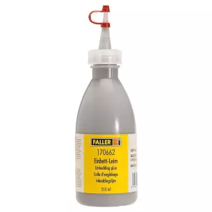 FALLER Ballast Adhesive Gray 170662 250 mL