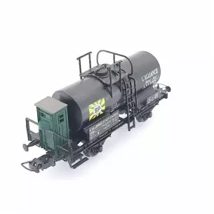 Wagon-Citerne BP noir / guérite verte TILLIG BAHN 76795 - SNCB - Ho 1/87 - EP II