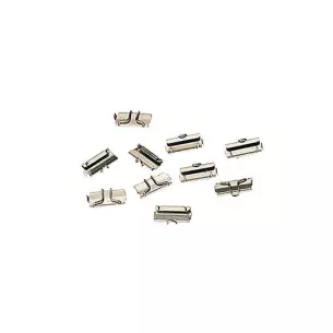 Package of 50 splice bars. Protected metal splice model for reliable connection and contact. (H015)