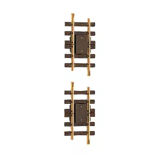2 straight rails for turning buckle LGB 10151 - G 1/22.5 - 150 mm