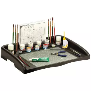 Station de travail pour modélisme Humbrol AG9156A - pour tapis de découpe A4
