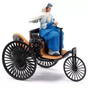 Voiture "Benz" à moteur de brevet "Victoria" avec 1 personnage "Bertha Benz"