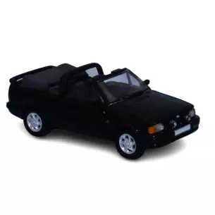 Voiture Ford Escort MK IV cabriolet, noir, PCX 870159 - HO 1/87
