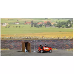 Small outdoor automotive set