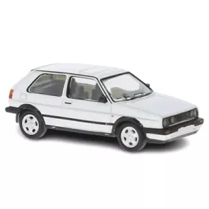 Voiture VW (Volkswagen) Golf II GTI Blanche PCX 870307 - HO 1/87