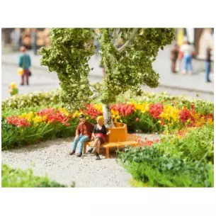 Mini boîte de décors "Scène au parc" NOCH 14213332 - N 1/160