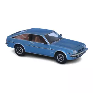 Voiture Opel Manta B Coupé bleu métallisé PCX 870100 - HO 1/87