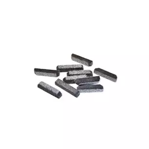 Set de 10 feutres de rechange pour Wagon Nettoyeur Trix E106291 - HO : 1/87