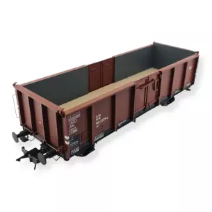 Wagon à bords hauts portes fonctionnelles LENZ 42139-03 | Échelle O 1/43 - DB