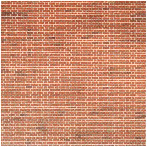 8 Feuilles de briques rouges et feuille toit - Metcalfe M0054 - OO et HO - 270x175 mm