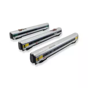 Pack 3 wagons intermédiaires ETR 610 Arnold HN3503 - N 1:160