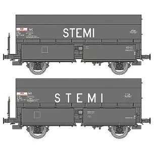 Coffret de 2 wagons coke MH45 "STEMI"