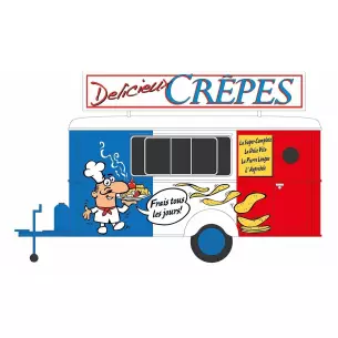 Remorque vendeur de crêpes