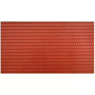 Plaques de décor Tuiles - Wills-kits SSMP234 - OO 1/76 - HO 1/87