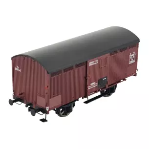 Wagon primeur 10T rouge sideros REE MODELES WB760 - PLM - HO 1/87 - EP II