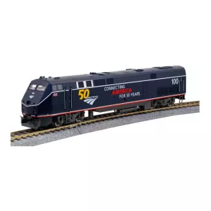 Locomotive diesel GE P42 "Genesis" Kato K376113 - HO 1/87 - AMTRAK - EP VI