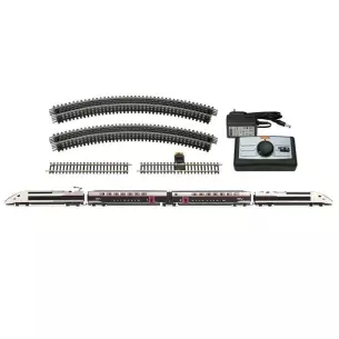 Coffret de départ 4 éléments TGV Duplex INOUI avec logo carmillon