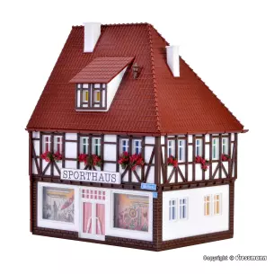 VOLLMER 43651 2-storey sports store - HO 1/87