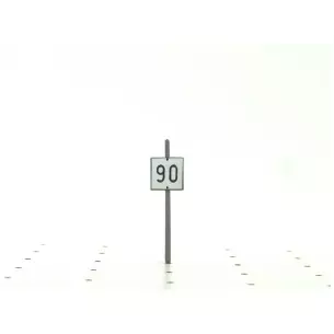 TIV "90" arrivée de limitation à 90km/h  BOISMODELISME 115017 - HO 1/87 - SNCF