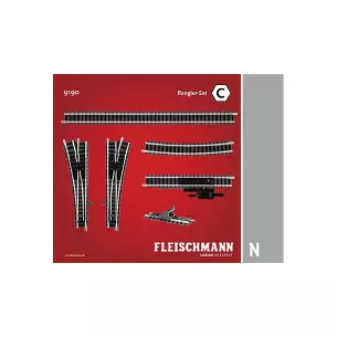 Coffret de rails ballastés C (TRIAGE)