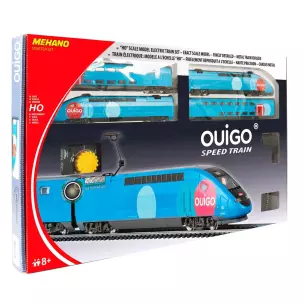 Set de départ TGV OUIGO Mehano T114/56833 - HO : 1/87 - ovale de voie inclut