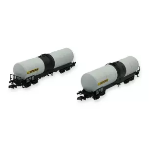 Set 2 Wagons Citernes "Simotra" REE Modèles NW241 - N 1/160