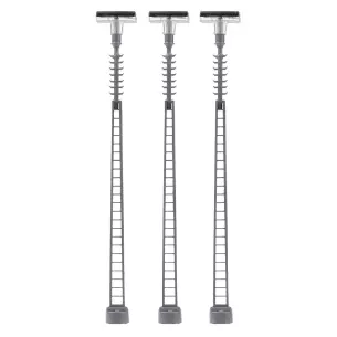 Set 3 Lanternes à treillis à LED - Faller 272118 - N 1/160 - hauteur 80 mm