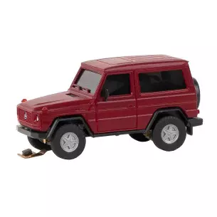 SUV Mercedes Classe G (Herpa) rouge Faller 161431 - HO : 1/87 - EP VI