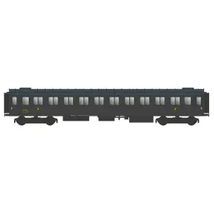 Car Ex-FS " Prise de Guerre " 3 Class Cmyf 11443 Green 306, grey roof, SNCF Ep.IIIA