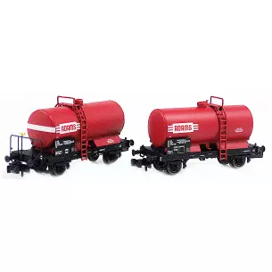 Set de 2 wagons citernes soudés OCEM 29 "ADAMS"