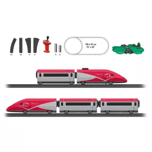 Set de départ "TGV Thalys" Marklin my world 29338 - HO 1/87 - EP VI