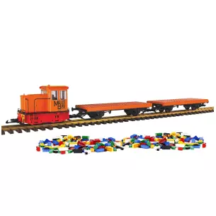 Set de départ Train à pile et bloc de construction Ge 25- Piko G 37155 G 1/22.5