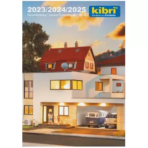 Catalogue 2023 / 2024 / 2025 Kibri 99904 - en Allemand & Anglais- HO / N / Z