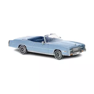 Cabriolet - Cadillac - BREKINA 19753 - Échelle HO - Eldorado convertible - Bleu clair métallisé