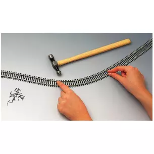 Flexible rail 970mm
