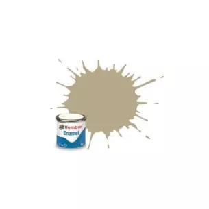 Peinture cellulosique couleur Desert Tan Mat N°237 - Humbrol AC5039 - 14 mL