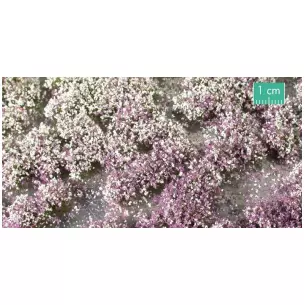 Touffe de fleurs début d'automne- 15 x 8 cm