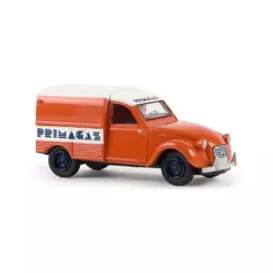 Citroen 2 CV fourgonnette 1961 livrée AZU PRIMAGAZ