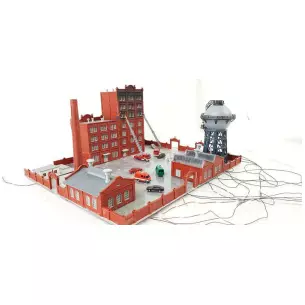 Modèle exclusif 2002 "Usine en feu"