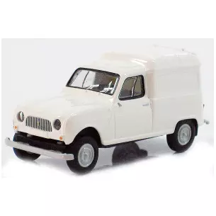 Renault 4 fourgonnette 1961 livrée blanche