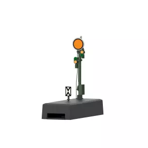 Signal d'avertissement 4 feux MÄRKLIN 70361 - HO 1/87