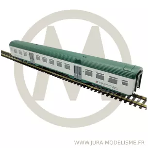 Voiture voyageurs MDVC Vitrains 3258 - HO : 1/87 - FS - EP VI