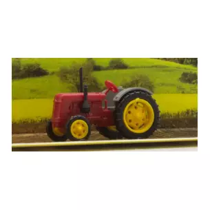 Tractor "Famulus" red and grey Busch 211006711 - N : 1/160 - EP V