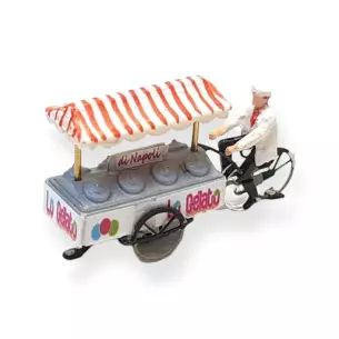 Marchand de glace en vélo Magnorail KKG-1 - HO 1/87 - déjà assemblé