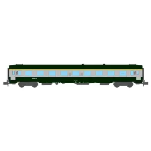 Voiture UIC A9 - Logo Nouille -SNCF- N 1/160 - Mikadotrain NW 173