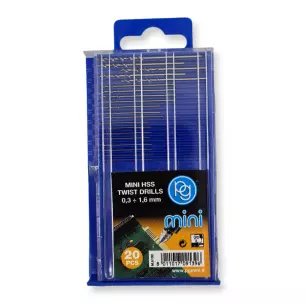 Kit 20 forêts HSS - PG Mini M.6100